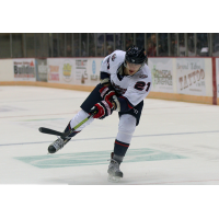 Stathis Soumelidis of the Macon Mayhem takes a shot