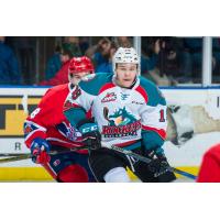 Kelowna Rockets Left Wing Carsen Twarynski