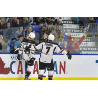 Vancouver Giants Alex Kannok Leipert and Ty Ronning