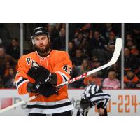 Defenseman T.J. Brennan with the Lehigh Valley Phantoms