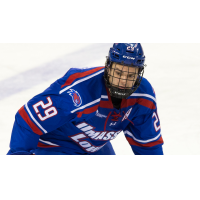 Forward John Edwardh with the UMass Lowell River Hawks