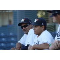 Walla Walla Sweets pitching coach Raul Camacho