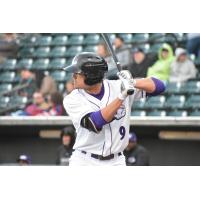 Winston-Salem Dash outfielder Blake Rutherford waits for a pitch