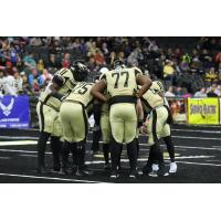 Lehigh Valley Steelhawks huddle