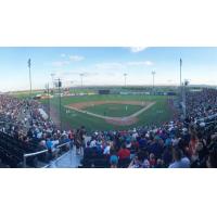 A Record Crowd Watches the Tri-City Dust Devils