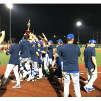 Terre Haute REX celebrate 2018 Prospect League championship