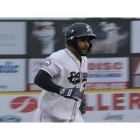 Nate Coronado of the Somerset Patriots rounds the bases
