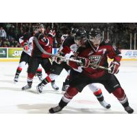 Craig Cunningham skating with the Vancouver Giants