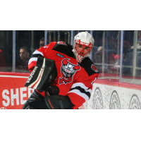 Binghamton Devils goaltender Evan Cormier
