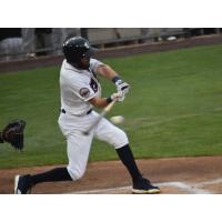 Somerset Patriots outfielder Justin Pacchioli