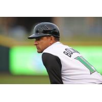 Luis Bolivar with the Dayton Dragons