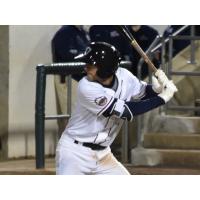 Will Kengor at bat for the Somerset Patriots