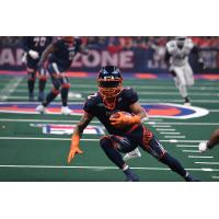 Albany Empire receiver Demetres Stephens makes a cut vs. the Columbus Destroyers