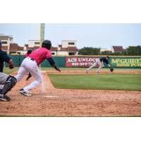 Jaylin Davis delivers the game-winning hit for the Pensacola Blue Wahoos