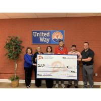 Braves donate to United Way