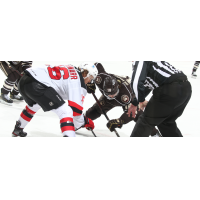 Binghamton Devils face off with the Hershey Bears
