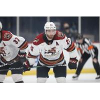 Winger Jeremy Gregoire with the Tucson Roadrunners