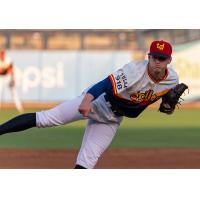 Tulsa Drillers starting pitcher Bryan Brickhouse allowed just two runs in 6.1 innings on Thursday night