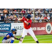 Jordan Barth at bat for the St. Cloud Rox