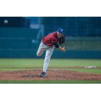 Kansas City Monarchs pitcher Justin Shafer