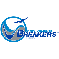 Original New Orleans Breakers logo