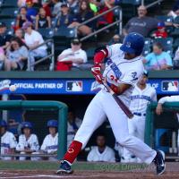 New York Boulders outfielder Francisco Del Valle