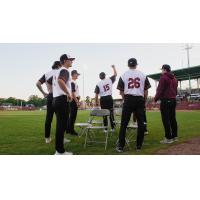 Wisconsin Rapids Rafters bullpen plays musical chairs