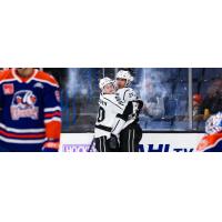 Ontario Reign's Tyler Madden And Quinton Byfield Celebrate Win