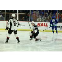 Vancouver Giants' Tyler Thorpe on the ice