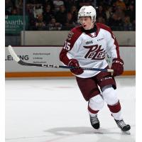 Peterborough Petes defenceman Carson Cameron