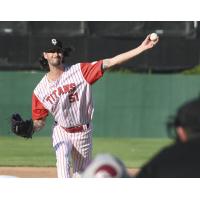 Ottawa Titans pitcher Grant Larson