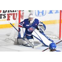 Goaltender Michael Houser with the Rochester Americans