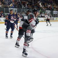 Knoxville Ice Bears' Roman Kraemer on game night