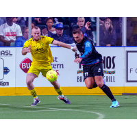 Milwaukee Wave's Derek Huffman versus St. Louis Ambush's Robert Kristo