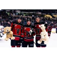 Red Deer Rebels collect teddy bears