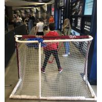 Kids play hockey at a Fayetteville Marksmen game