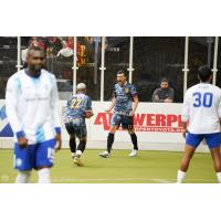 Baltimore Blast's Juan Pereira and Tony Donatelli on game night