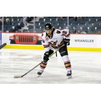 Forward London Hoilett with the Calgary Hitmen