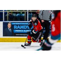 Kelowna Rockets' Tij Iginla in action