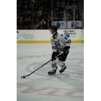 Wenatchee Wild' Briley Wood on the ice