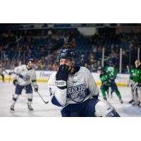 Worcester Railers' Daylan Kuefler on game night