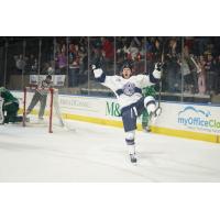 Worcester Railers' Quinn Ryan on game night