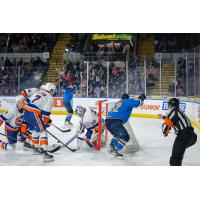 Springfield Thunderbirds battle the Bridgeport Islanders