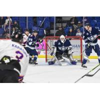 Worcester Railers' Tristan Lennox in action