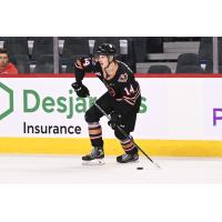 Forward Tomis Marinkovic with the Calgary Hitmen