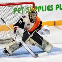 Knoxville Ice Bears goaltender Troy Kobryn