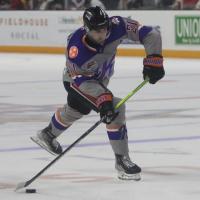 Knoxville Ice Bears' Brady Fleurent in action