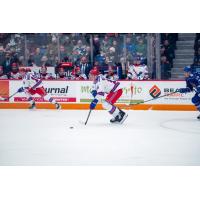 Kitchener Rangers' Carson Rehkopf on game night