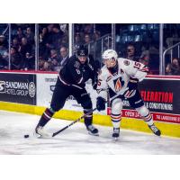 Forward Connor Levis with the Kamloops Blazers