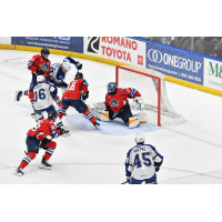 Springfield Thunderbirds battle the Syracuse Crunch